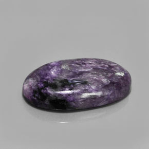 Charoite Viola naturale da 33.07 ct, Taglio ovale, Opaco