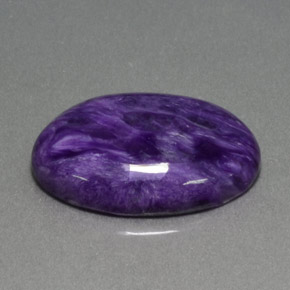 Charoite Viola naturale da 14.40 ct, Taglio ovale, Opaco