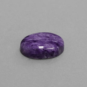 Caroite naturale viola da 4,77 ct, taglio ovale, opaco