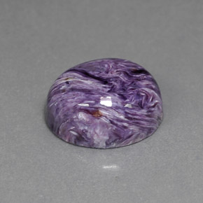 Charoite Viola naturale da 5.45 ct, Taglio ovale, Opaco