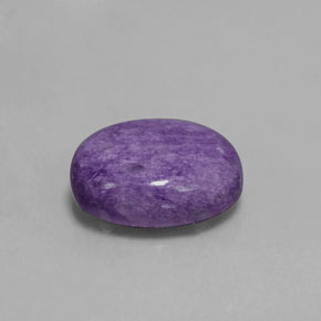 Charoite Viola naturale da 3.76 ct, Taglio ovale, Opaco