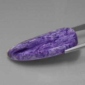 Charoite Viola medio-scuro naturale da 32.38 ct, Forma fantasia, Opaco