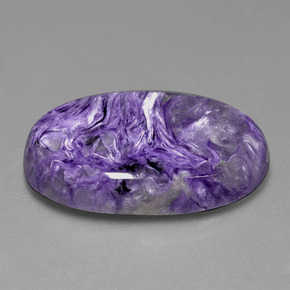 Charoite Viola naturale da 38.15 ct, Taglio ovale, Opaco