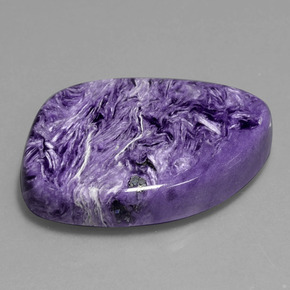 Charoite Viola naturale da 63.04 ct, Forma fantasia, Opaco