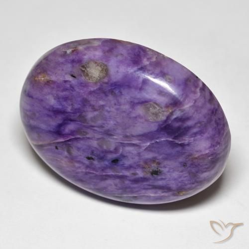 Charoite Velluto Viola Viola naturale da 41.77 ct, Ovale, Opaco