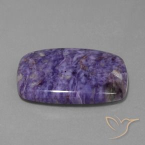 Charoite Viola medio naturale da 43.17 ct, Cuscino, Opaco