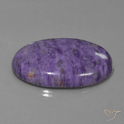Charoite Velluto Viola Viola naturale da 62.41 ct, Ovale, Opaco