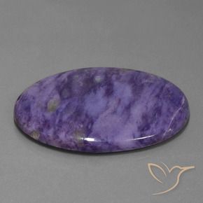 Charoite Viola medio naturale da 71.34 ct, Ovale, Opaco