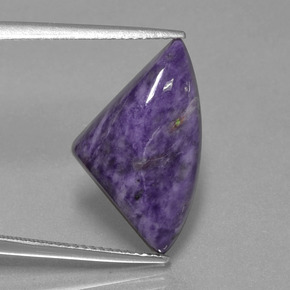 Charoite Viola naturale da 8.20 ct, Forma fantasia, Opaco