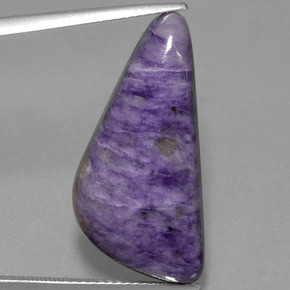 Charoite Viola naturale da 16.20 ct, Forma fantasia, Opaco