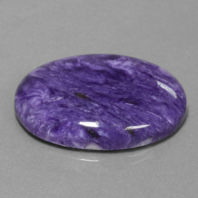 Charoite Viola naturale da 33.07 ct, Taglio ovale, Opaco