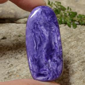 Charoite Viola naturale da 33.22 ct, Forma fantasia, Opaco