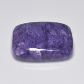 Charoite Viola naturale da 12.98 ct, Taglio a cuscino, Opaco