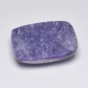Charoite Viola naturale da 12.98 ct, Taglio a cuscino, Opaco