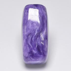 Caroite naturale viola da 9,25 ct, taglio a cuscino, opaco