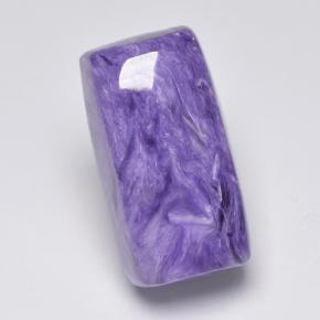 Caroite naturale viola da 8,88 ct, baguette, opaco