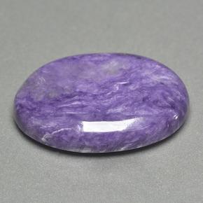 Charoite Viola naturale da 16.59 ct, Taglio ovale, Opaco