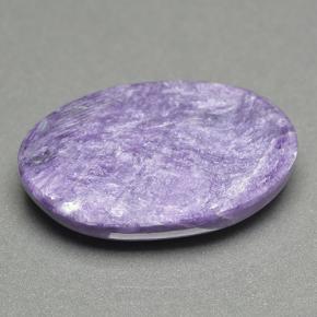 Charoite Viola naturale da 16.59 ct, Taglio ovale, Opaco