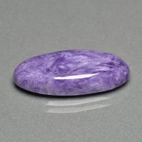 Charoite Viola naturale da 8.15 ct, Taglio ovale, Opaco