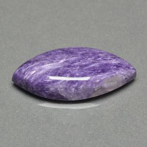 Caroite naturale viola da 9,36 ct, marchesa, opaco
