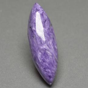 Charoite Viola medio naturale da 11.24 ct, Taglio marquise, Opaco