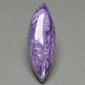 Charoite Viola naturale da 8.50 ct, Taglio marquise, Opaco