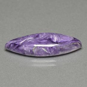 Charoite Viola naturale da 8.50 ct, Taglio marquise, Opaco