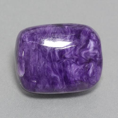 Charoite Viola naturale da 16.05 ct, Taglio a cuscino, Opaco