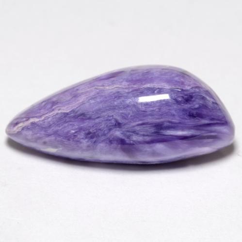 Charoite Viola medio naturale da 5.32 ct, Forma fantasia, Opaco