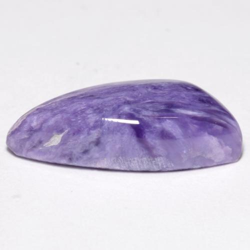 Charoite Viola medio naturale da 5.32 ct, Forma fantasia, Opaco