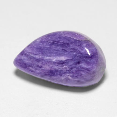 Caroite naturale viola da 4,12 ct, forma fantasia, opaco