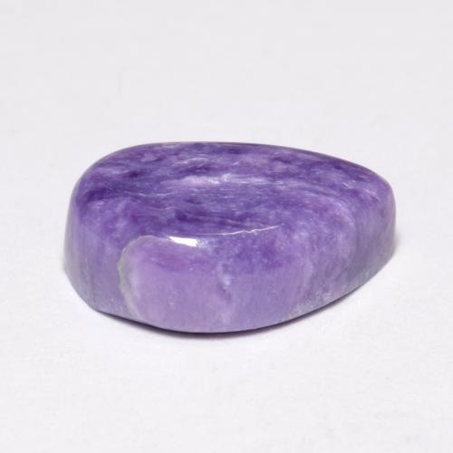 Caroite naturale viola da 4,12 ct, forma fantasia, opaco