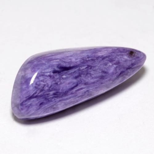 Charoite Velluto Chiaro Viola Viola naturale da 8.10 ct, Forma fantasia, Opaco