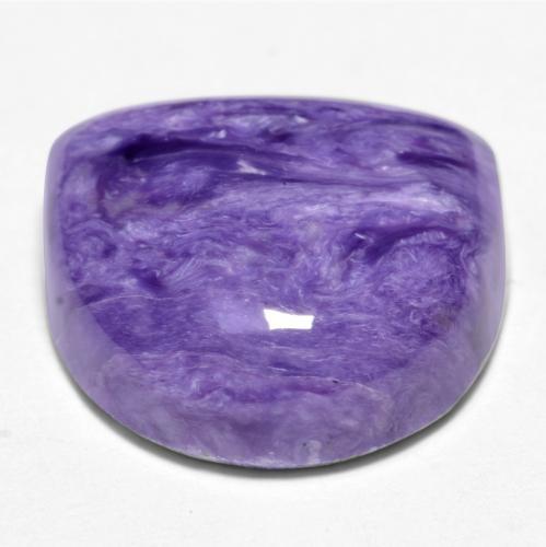 Caroite naturale viola da 10,48 ct, forma fantasia, opaco