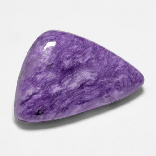 Caroite naturale viola da 10,30 ct, forma fantasia, opaco