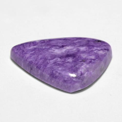Caroite naturale viola da 10,30 ct, forma fantasia, opaco