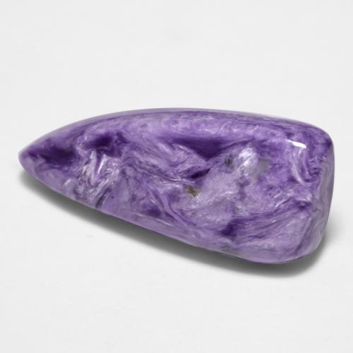 Caroite naturale viola da 15,21 ct, forma fantasia, opaco