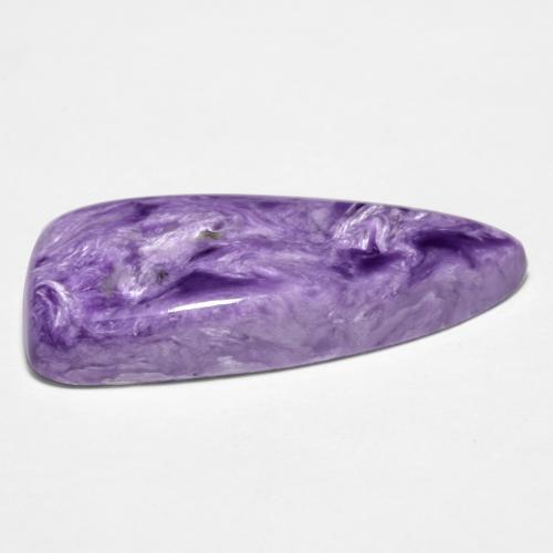 Caroite naturale viola da 15,21 ct, forma fantasia, opaco