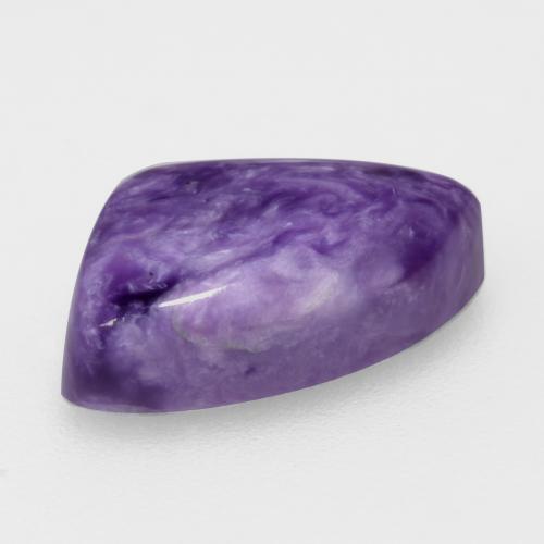 Caroite velluto viola viola naturale da 5,08 ct, forma fantasia, opaco