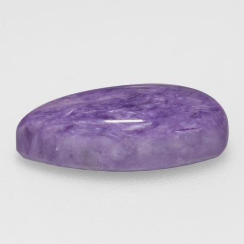 Caroite naturale viola da 5,43 ct, forma fantasia, opaco