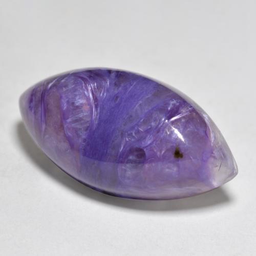 Charoite Velluto Chiaro Viola Viola naturale da 15.14 ct, Taglio marquise, Opaco