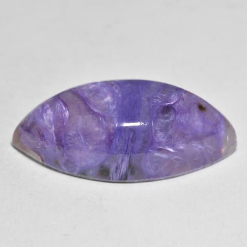 Charoite Velluto Chiaro Viola Viola naturale da 15.14 ct, Taglio marquise, Opaco