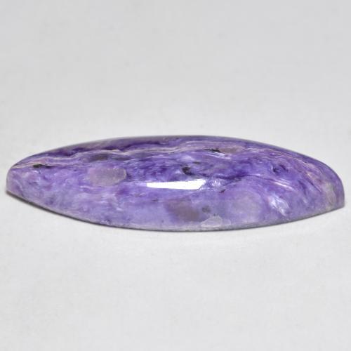 Caroite naturale viola da 7,83 ct, marchesa, opaco
