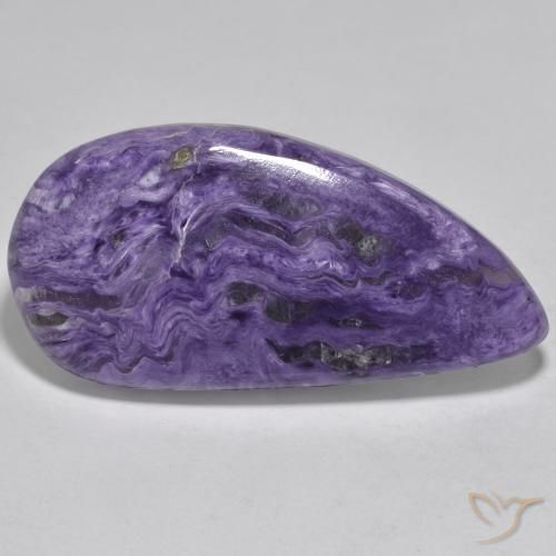 48.18ct Naturale Viola medio Charoite, Taglio a fantasia, Opaco