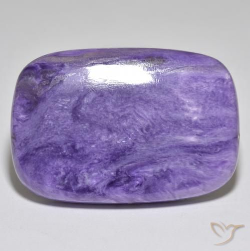 Charoite Velluto Chiaro Viola Viola naturale da 53.26 ct, Cuscino, Opaco