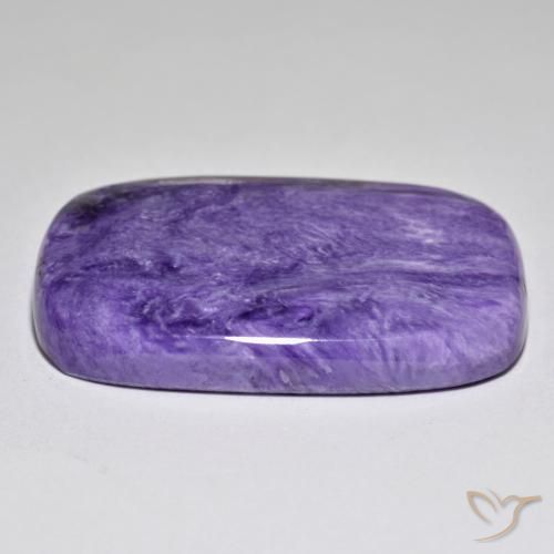 Charoite Velluto Chiaro Viola Viola naturale da 53.26 ct, Cuscino, Opaco
