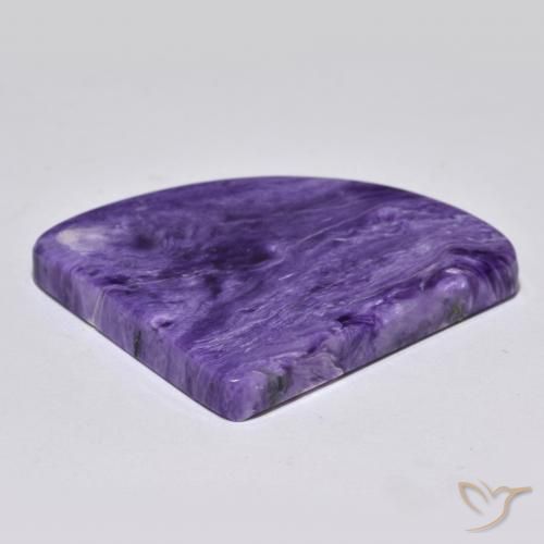 Charoite Viola medio naturale da 55.11 ct, Taglio a fantasia, Opaco