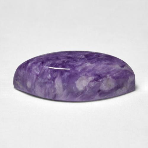 Charoite Viola scuro naturale da 5.14 ct, Taglio marquise, Opaco