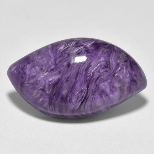 Caroite naturale viola da 11,68 ct, marchesa, opaco