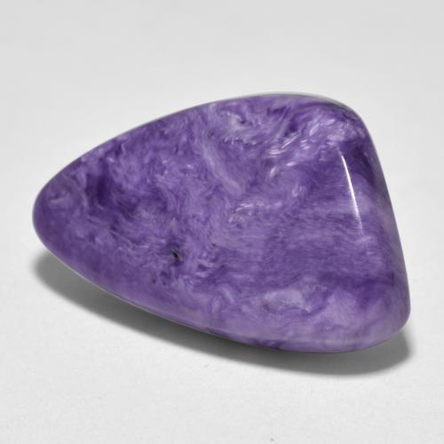 Charoite Viola scuro naturale da 10.92 ct, Forma fantasia, Opaco